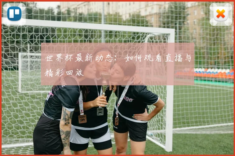 世界杯最新动态：如何观看直播与精彩回放