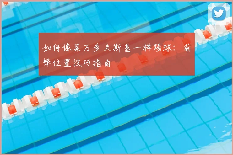 如何像莱万多夫斯基一样踢球：前锋位置技巧指南